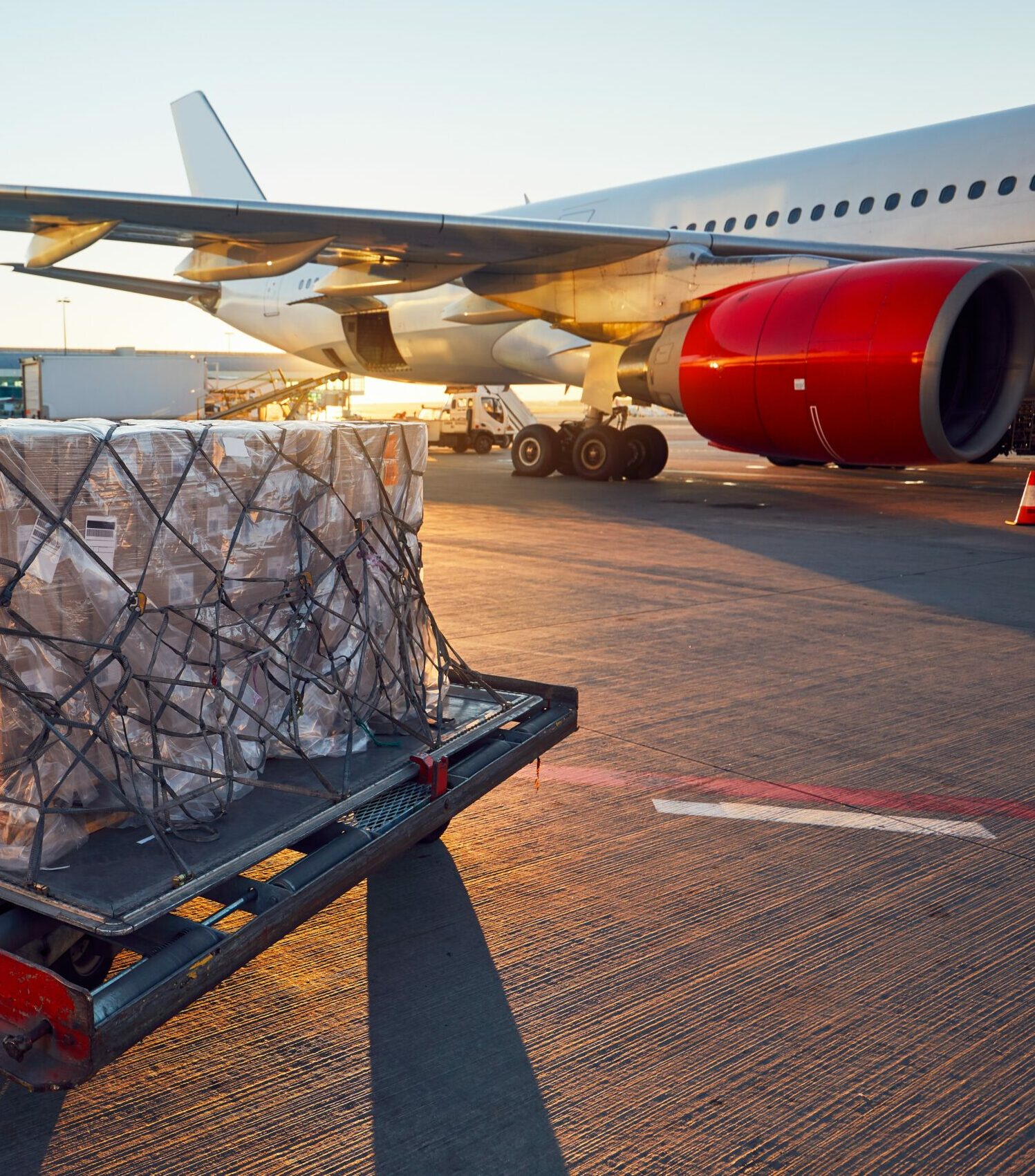 Loading to the aircraft